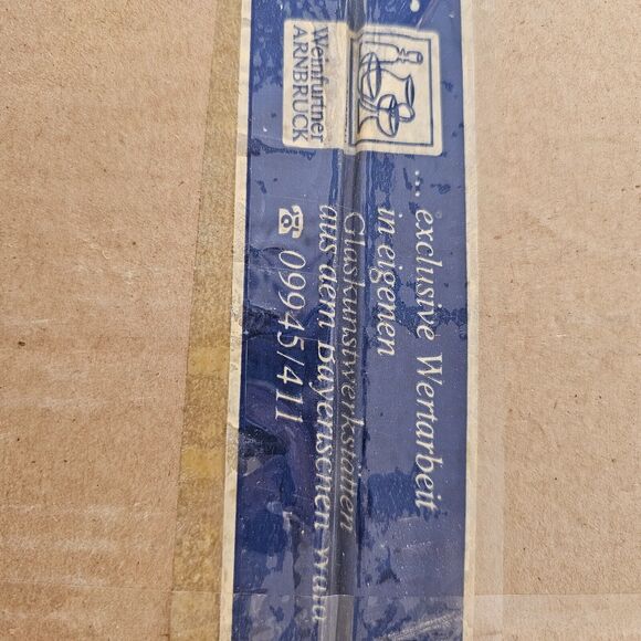 Set Of 6 Vintage JOSKA MOSEL Cut To Clear Wine Glasses New Vintage - Picture 13 of 14